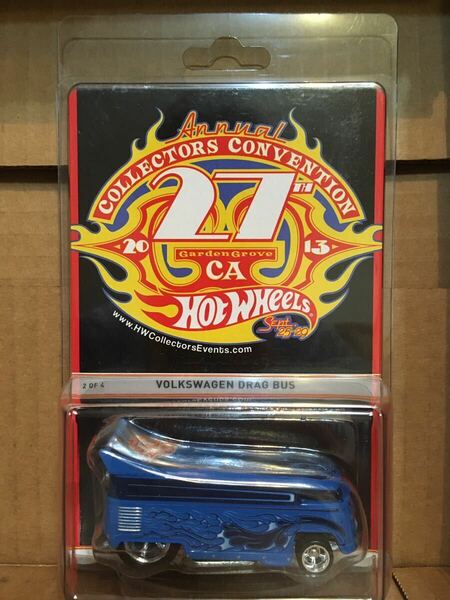 hot wheels 27th Annual Collectors Convention Volkswagen Drag Bus