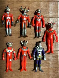  Ultraman Ultraman set sofvi 7 body figure Vintage that time thing Showa Retro Taro Ace Leo chichi King 