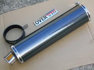 美品!希少!CB400SF/NC31後期/Ver.S/Ver.R/ CB400SF VTEC～SPECⅢ/NC39/CBR400RR/NC39/RVF400/NC35 OVER Racing カーボン S/Oマフラー