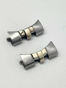 ジャンク　ロレックス　純正　コンビー　ジュビリーブレス　6251H 用　エンドピースのみ　FF55 ラグ幅20mm FF55 6251 #2