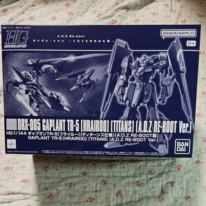 HG 1/144 ギャプランTR-5[フライルー](ティターンズ仕様)(A.O.Z RE-BOOT版) ガンダム・インレ ガンプラ