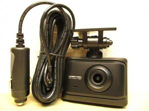 ②　コムテック COMTEC ドライブレコーダー ZDR-016 フロントカメラ 本体のみ　動作確認済み 前後2カメラモデル ZDR016