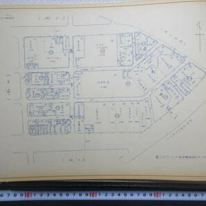 3）大阪地籍地図『新大阪駅周辺区画整理地図 山口町地区』 昭和４２年  検住宅地図の画像4