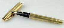 【1円出品】F0533 SHEAFFER シェーファー 万年筆 ペン先 14K 585 ゴールド キャップ式 文房具 筆記具 筆記未確認_画像1