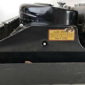 【1円～】F0479 ポータブル タイプライター Remington レミントン ハードケース アメリカ製 ヴィンテージ 昭和レトロ アンティーク 現状品の画像4