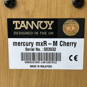 【1円出品】K2581 TANNNOY タンノイ スピーカー ペア mercury mxR-M cherry エンクロージャー 小型 ブックシェルフ型 オーディオ 音響機器の画像8