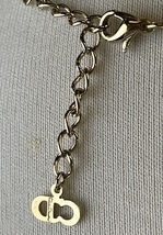 【1円出品】F0519 ChristianDior クリスチャンディオール ネックレス ストーン ロゴ 石落無 ゴールド アクセサリー レディース ジュエリー_画像6