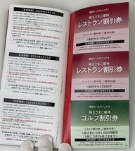 【未使用】K2665 西武ホールディングス 株主優待券 冊子 内野指定席引換券×5枚 2024年 パリーグ公式戦 埼玉西武ライオンズ 野球_画像8