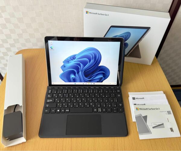 Microsoft Surface Go 3 8VH-00014 LTE 最上位モデル 純正タッチペン＆タイプカバーセット 