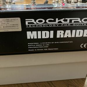 rocktron MIDI RAIDER スイッチャー ALL accessの画像4