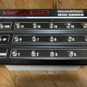 rocktron MIDI RAIDER スイッチャー ALL accessの画像2