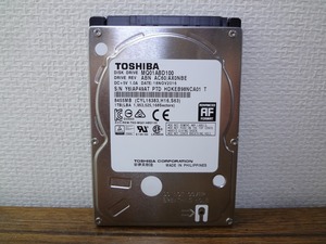 ●ノートPC用 HDD　SATA　2.5インチ 1TB① 