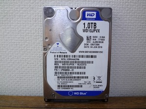 ●ノートPC用 HDD　SATA　2.5インチ 1TB⑩