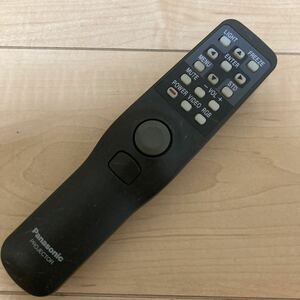 Panasonic TNQE125-2 projector remote control reverse side cover none 