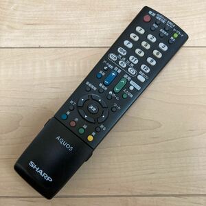 SHARP シャープ AQUOS (LC‐22K90 LC‐19K90 LC‐22K9 LC‐24K9) テレビ リモコン GB068WJSA ②