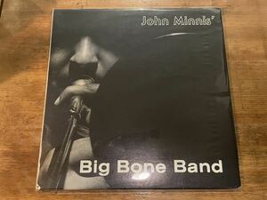 JOHN MINNIS' BIG BONE BAND CLASSIC I-LIVE LP JAPAN PRESS!! STEVIE WONDER「LOVE IS IN NEED OF LOVE TODAY」極上カヴァー！ 