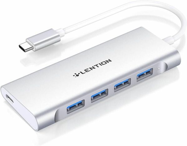 LENTION USB-C ハブ 5-in-1 PD充電 60W OTG対応 Type-Cアダプタ