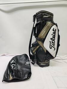 ★◆【USED】Titleist タイトリスト キャディバッグ 5穴 重量約4.4ｋｇ 傷汚れ有り ゴルフ ヤマト運輸ゴルフカバー代金700円+配送料