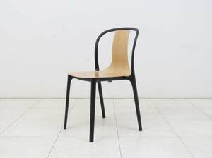 ★美品★vitra ヴィトラ Belleville Chair Wood ベルヴィル チェア ウッド 72,600円 プライウッド スタッキング ダイニング カフェ ②