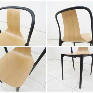 ★美品★vitra ヴィトラ Belleville Chair Wood ベルヴィル チェア ウッド 72,600円 プライウッド スタッキング ダイニング カフェ ②の画像7