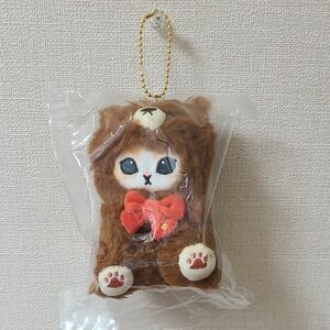 mofusand展 モフサンド テディベアにゃん マスコット キーホルダー ぬいぐるみマスコット