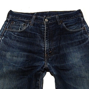 504zXX 復刻 w31 (79x70位) 美ヒゲ タテ落ち アタリ良好 日本製 ビッグE リーバイス LEVI’Sの画像3