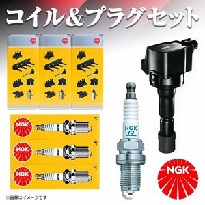 BKR6E-11 U5160 バモス HJ1 HJ2 スパークプラグ ＆ イグニッションコイル セット 6本セット NGK ホンダ 標準 スパークプラグ 交換 補修