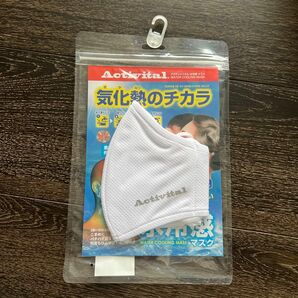 アクティバイタル　水冷感マスク ホワイト