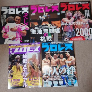 プロレス雑誌まとめ18冊セット 中邑真輔自伝(4冊)・週刊プロレス・numberPULS・Gスピリッツ・新日本プロレス公式ガイドブックなどの画像4