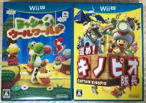【Wii U】 ヨッシー ウールワールド 進め！キノピオ隊長　2本セット