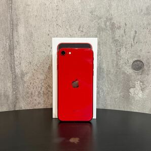 Apple iPhone SE (第2世代) (PRODUCT)RED Special Edition 64GB NX9U2J/A IOS17.4.1 初期化済 バッテリー 87%の画像7