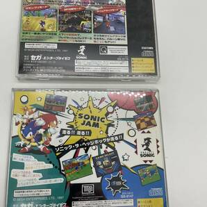 【中古】セガサターンソフト2本セット ソニックＲ ソニックＪＡＭ【動作確認済】の画像2