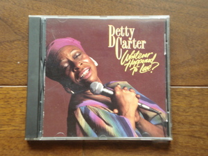 即決★送料無料 Betty Carter(ベティ・カーター) / Whatever Happened to Love? 輸入盤 CD (廃盤)