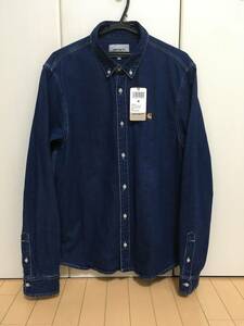 CARHARTT WIP 23SS L/S Weldon Shirt Blue stone washed M カーハート シャツ 長袖シャツ デニムシャツ ブルー ウェルドン I031928