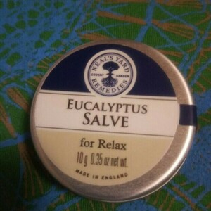 NEALS YARD REMEDIES (ニールズヤードレメディーズ) ユーカリバーム10g (ボディ用固形オイル) 清涼感あるユーカリの香り