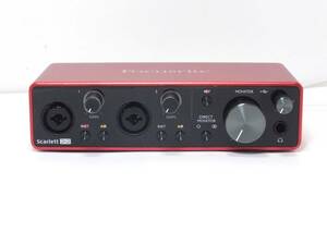 Focusrite(フォーカスライト)　Scarlett 2i2　ジャンク扱いで・・・