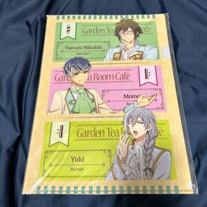 送料185円アイドリッシュセブン クリアファイル 大和 百 千 Re:vale アイナナ Garden Tea Room Cafe