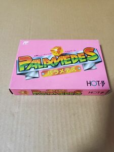 FC「パラメデス」中古　ハガキあり　白熱シューティング　パズルゲーム　ファミコン