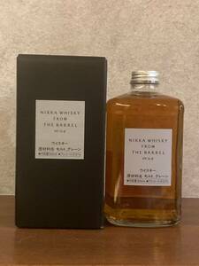 ニッカウヰスキー〈宮城峡蒸溜所〉FROM THE BARREL フロム・ザ・バレル 【500ml 化粧箱 新品未開栓 1本】