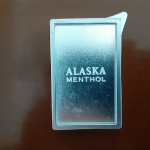 シックでおしゃれ【ALASKA MENTHOL ライター】アラスカ メンソール　送料無料で大変お得です。自身で保存していたもの。幸運が舞込みます。