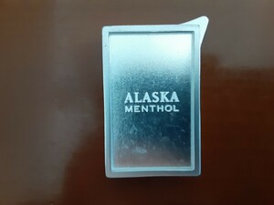 シックでおしゃれ【ALASKA MENTHOL ライター】アラスカ メンソール　送料無料で大変お得です。自身で保存していたもの。幸運が舞込みます。