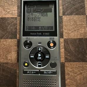 オリンパス ボイスレコーダー Voice-Trek OLYMPUS ワンボタン録音 vー863の画像1