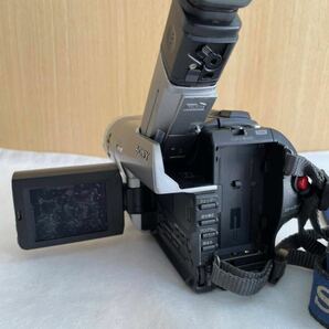 ジャンク SONY ソニーDigital8 DCR-TRV735 8ミリビデオカメラ Handycam DIGITAL ZOOM 現状品の画像6