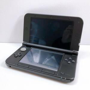 306【中古】Nintendo 3DS LL 本体 SPR-001 ブラック ニンテンドー 3DS LL 任天堂 タッチペンなし 動作確認 初期化済み 現状品