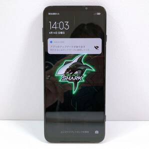 130【中古】Xiaomi Black Shark 3 KLE-H0 6.67インチ 128GB シャオミ ブラック シャーク ゲーミングスマートフォン 動作確認済み 現状品の画像1