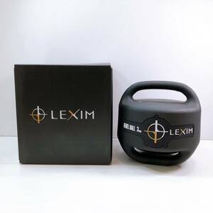 179【中古】elite grips レベルボール LEXIM REBEL BALL 3kg ゴルフ 体幹トレーニング スイング 練習器具 専用ケース 箱付き 現状品