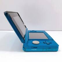 194【中古】Nintendo 3DS 本体 CPR-001 アクアブルー ニンテンドー 3DS タッチペン 充電器付き 動作確認 初期化済み 画面黄ばみあり 現状品_画像3