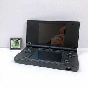 145【中古】Nintendo DSi 本体 TWL-001 ブラック ニンテンドー DSi 任天堂 タッチペンなし 動作確認 初期化済み ソフトセット 現状品