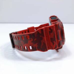 149【中古】CASIO G-SHOCK GD-120CM CamouflageSeries メンズ時計 カモフラージュシリーズ デジタル クォーツ 赤迷彩柄 動作未確認 現状品の画像7