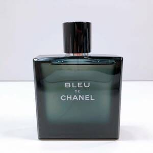 152【中古】CHANEL DE BLEU シャネル ドゥ ブルー 100ml ブルードゥシャネル オードトワレ 香水 フレグランス メンズ ほぼ未使用 現状品